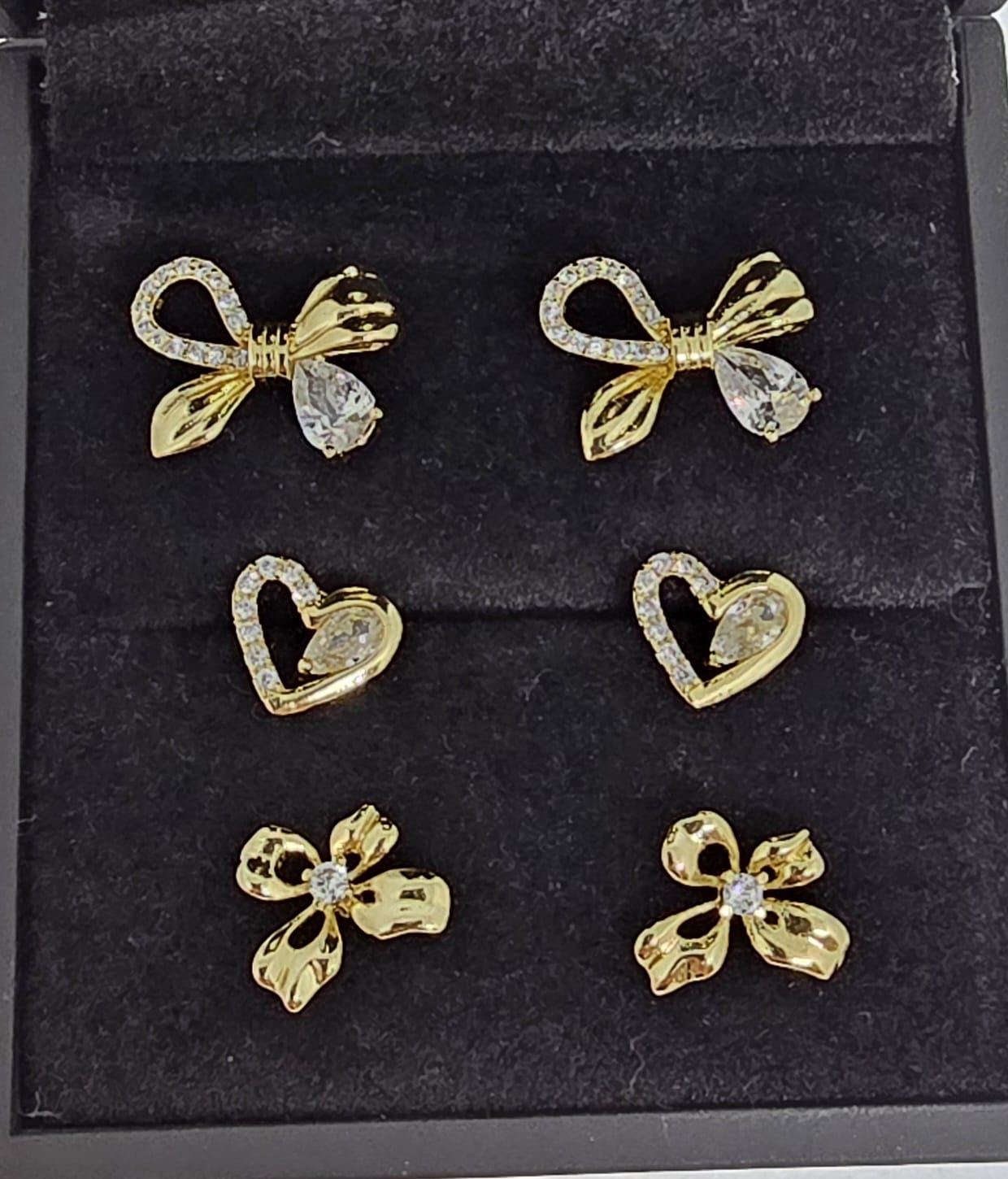Trío Lazos & Corazón | Oro Laminado 14K