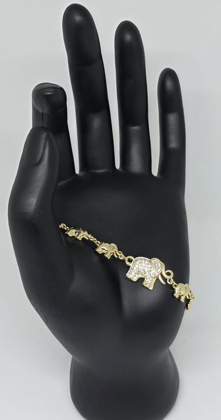 Familia de Elefantes | Oro Laminado 14K 🐘✨