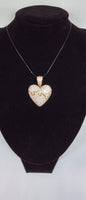 Pendant Corazón Brillante | Oro Laminado 14K 💖✨