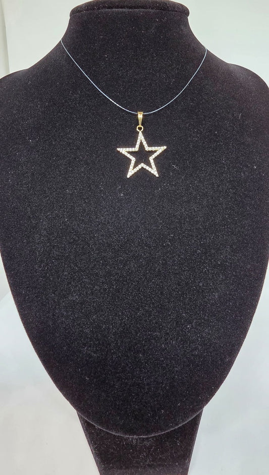 Pendant Estrella | Oro Laminado 14K ⭐
