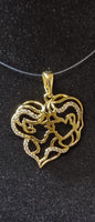 Pendant Corazón | Oro Laminado 14K