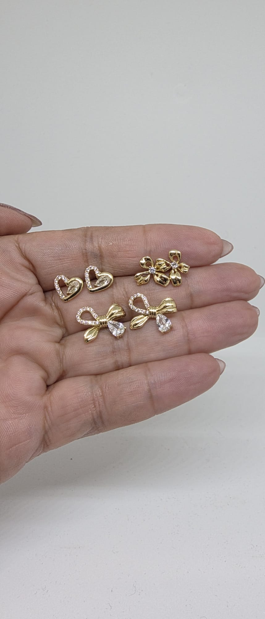 Trío Lazos & Corazón | Oro Laminado 14K