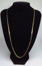Cubana Plana 24” 3mm | Oro Laminado 14K