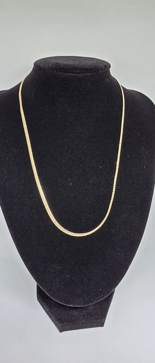 Barbado 18” 4mm | Oro Laminado 14K