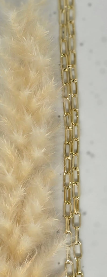 Paper Clip | 18” y 24” | Oro Laminado 14K