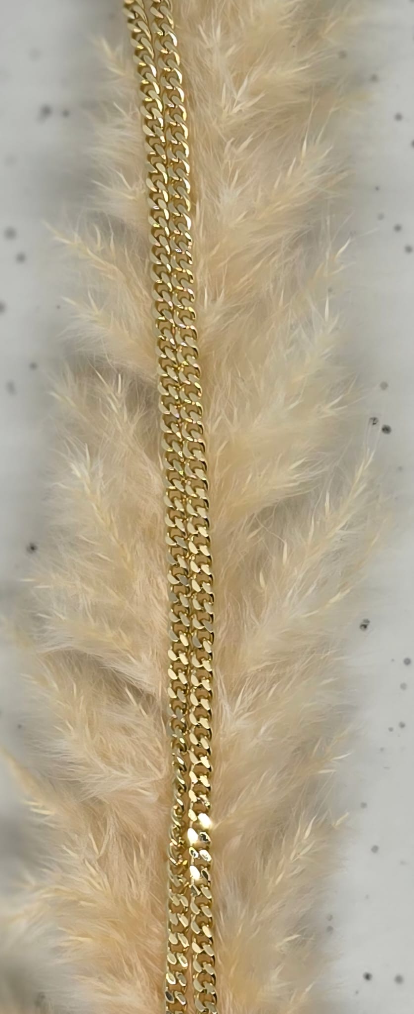 Cubana 24” | 3mm y 5mm | Oro Laminado 14K