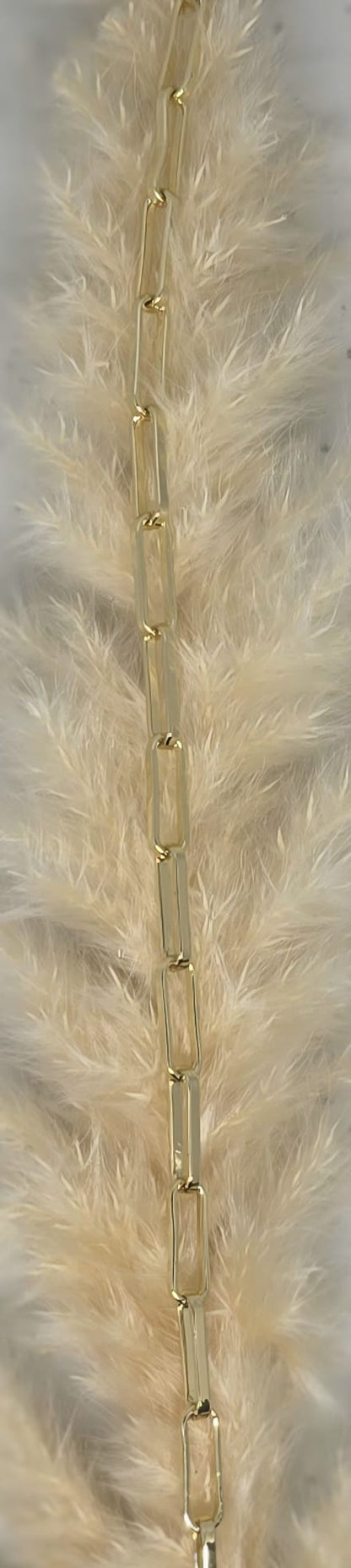 Paper Clip | 18” y 24” | Oro Laminado 14K