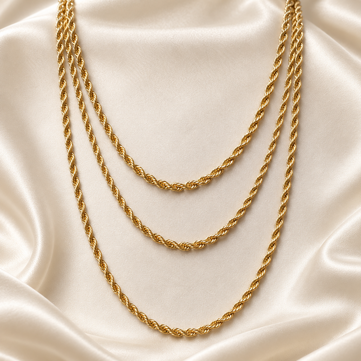 Cadena Soga - Oro Laminado 14K