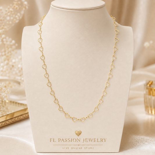 Corazones 18” | Oro Laminado 14K